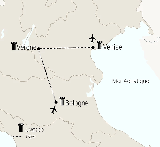 In treno de l'Émilie-Romagne à la Vénétie - 15